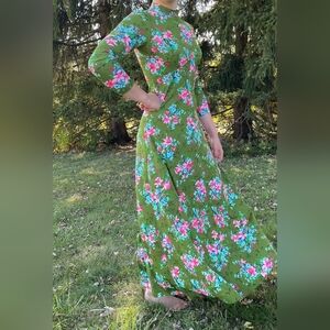 Vintage handmade maxi dress